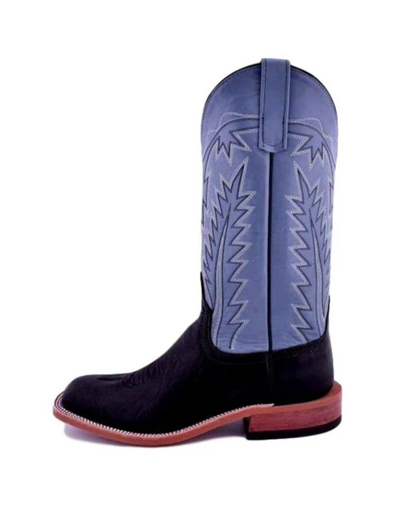 Anderson Bean | Black Oiled Shoulder/Bellflower Boot CLOSEOUT SIZES - Image 2