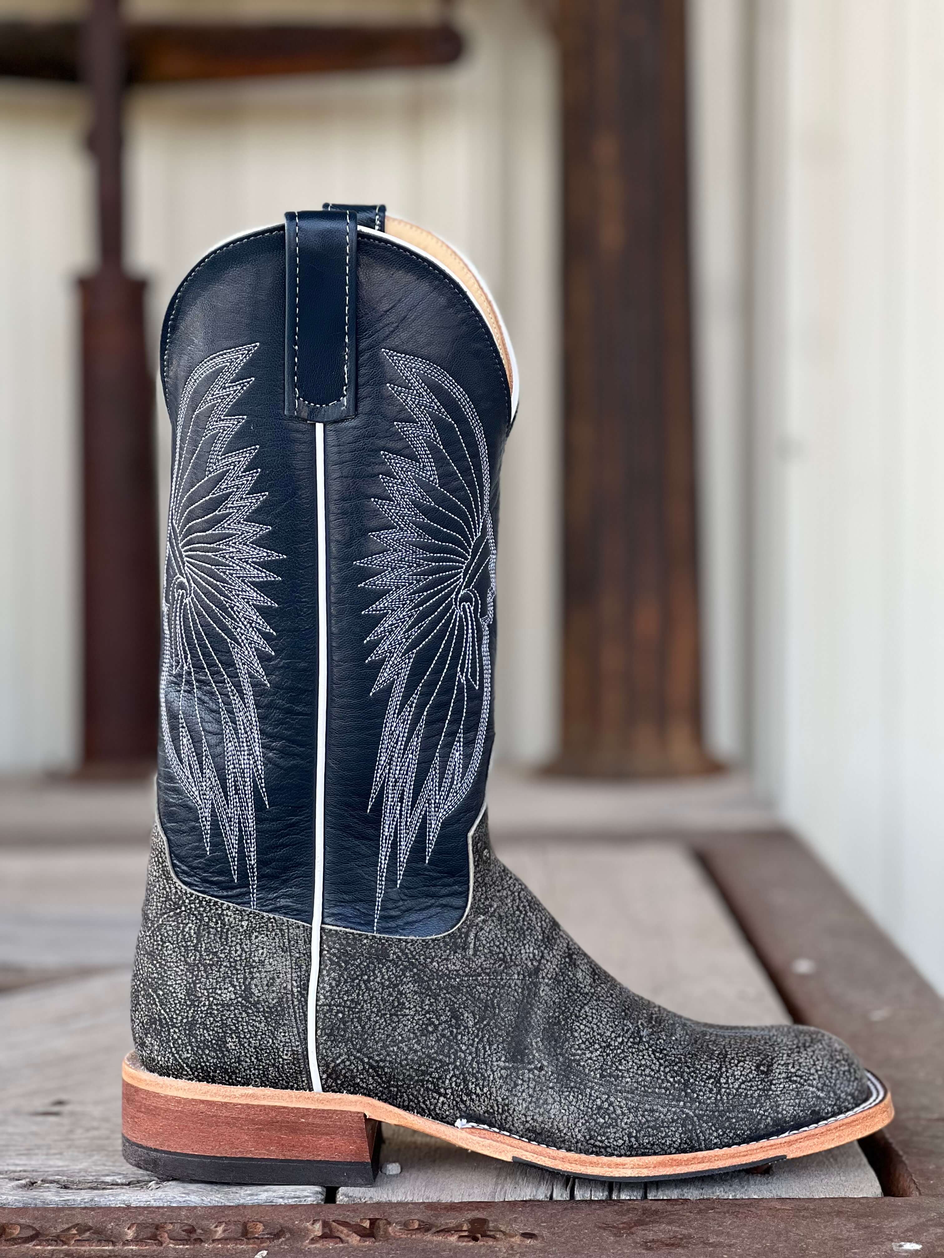 Anderson Bean | Grey Safari Giraffe Boot - Image 2