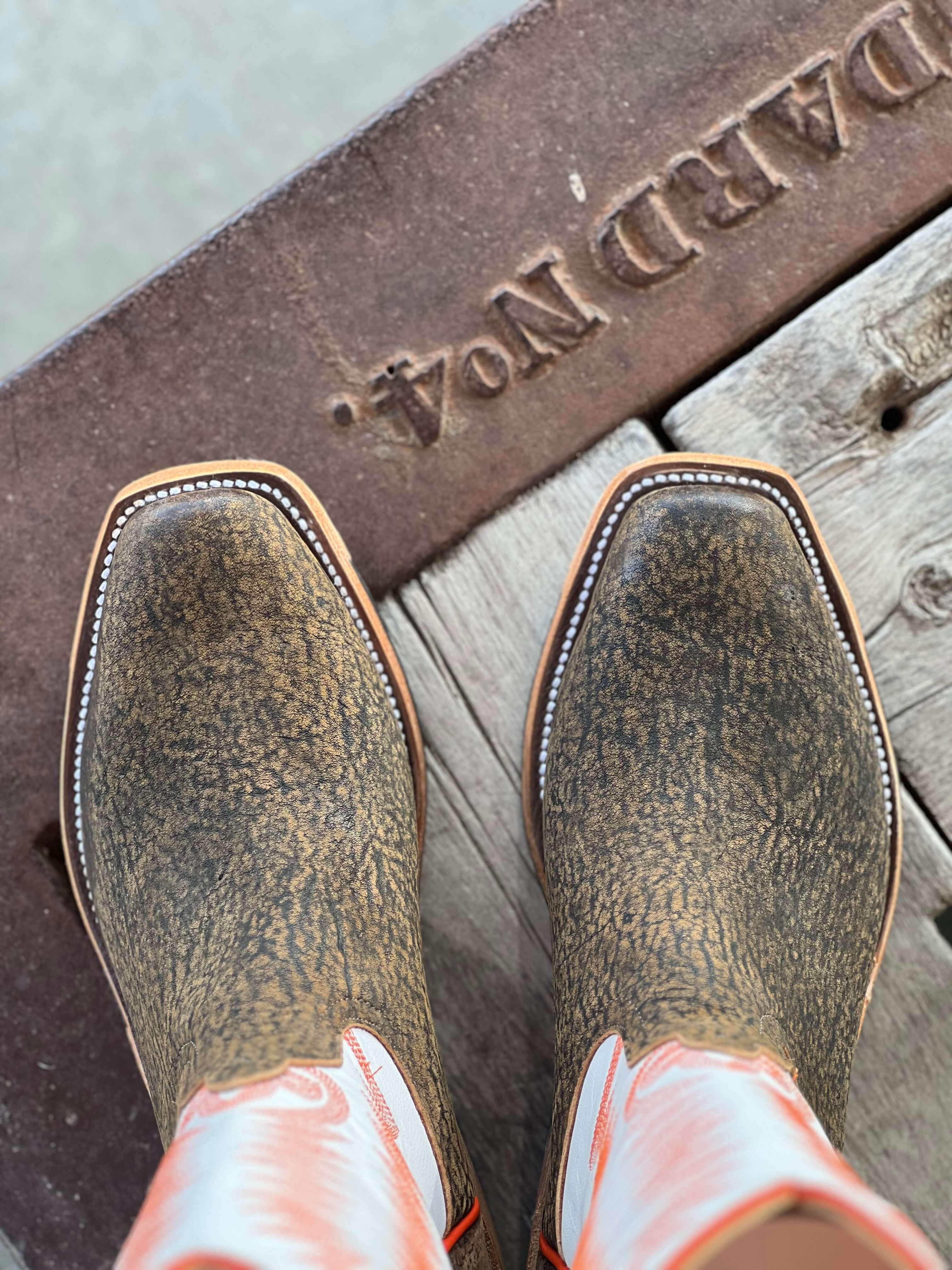 Anderson Bean | Rust Safari Giraffe Boot - Image 3