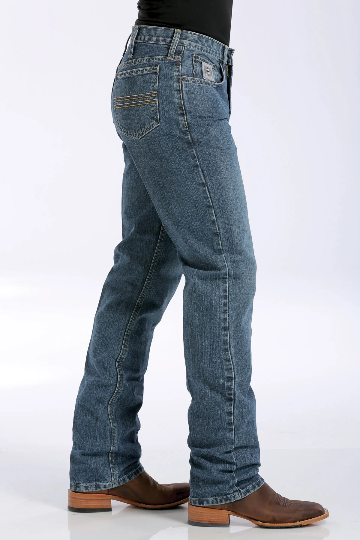 Cinch | Silver Label Slim Fit Medium Stonewash Jean - Image 3