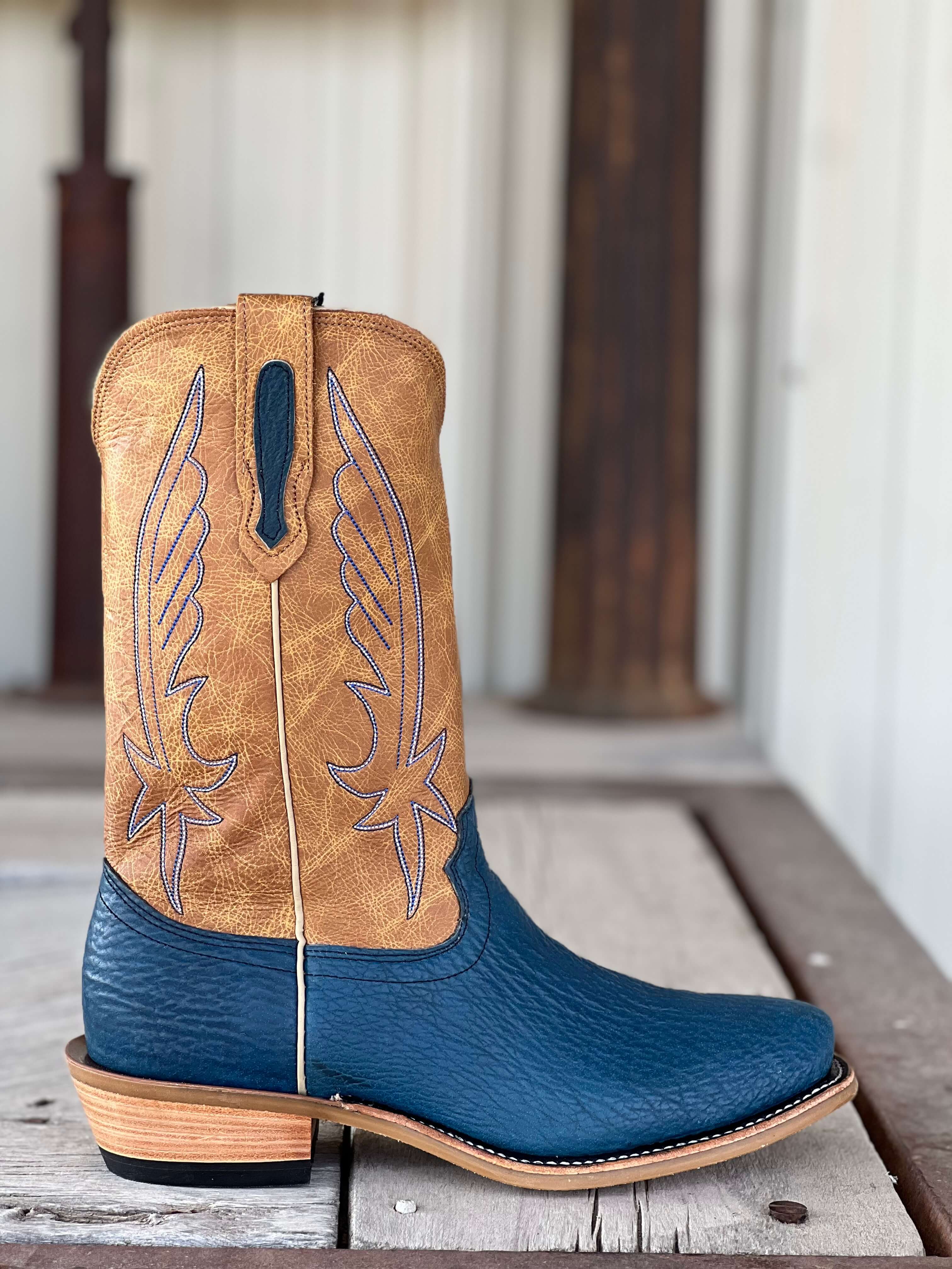 Fenoglio Boot Co. | Blue Shark Boot - Image 2