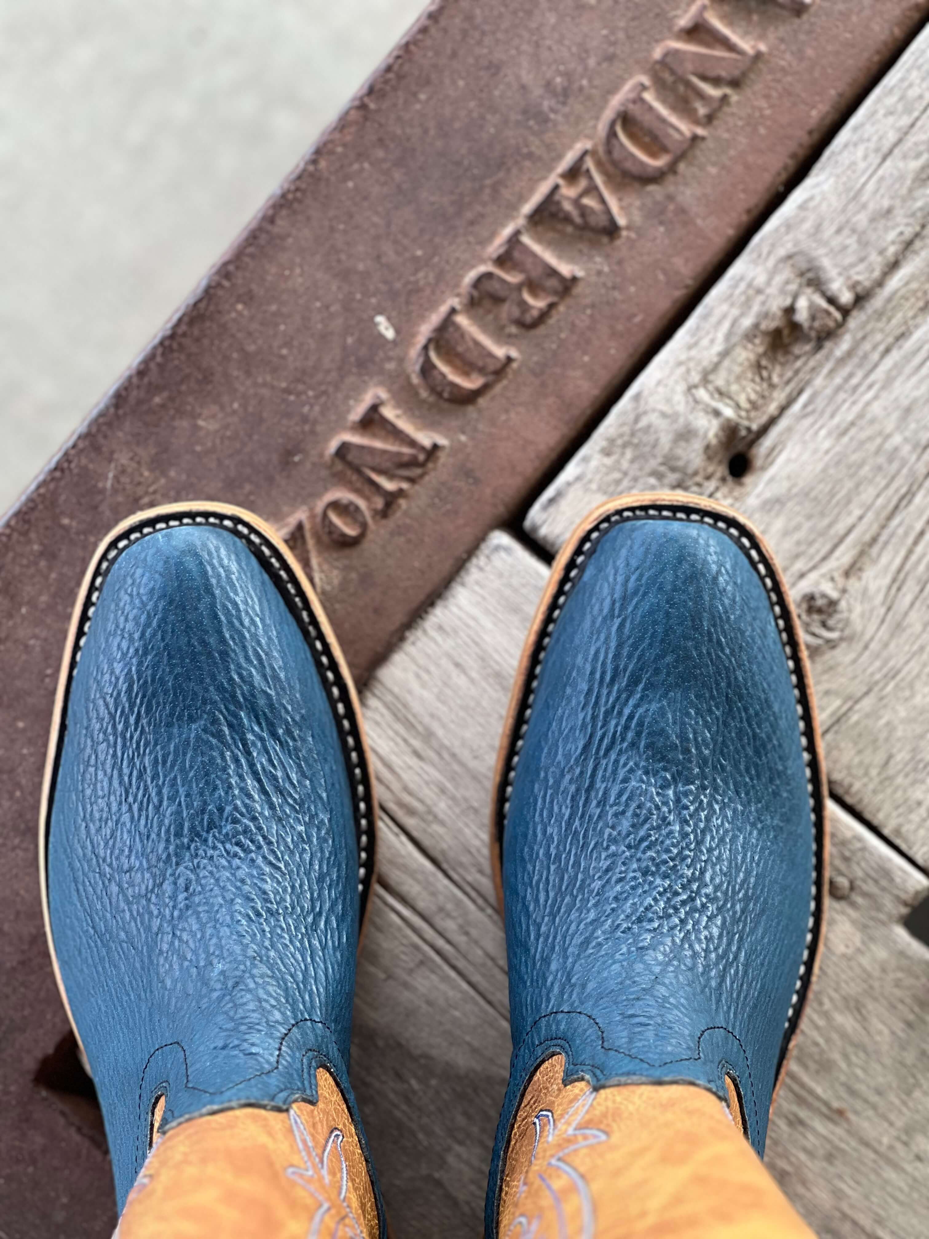 Fenoglio Boot Co. | Blue Shark Boot - Image 3