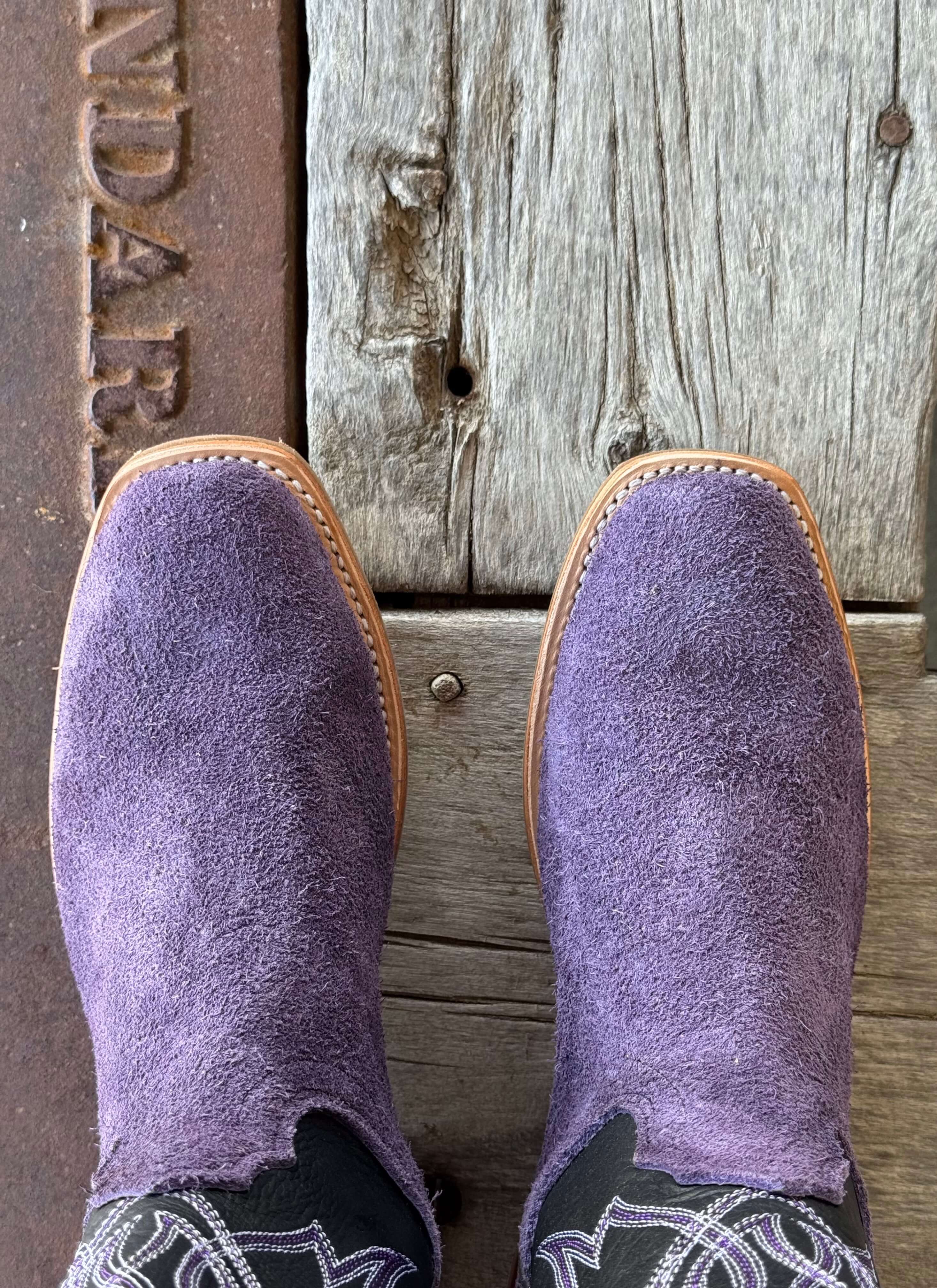 Fenoglio Boot Co. | Grape Roughout Boot - Image 3