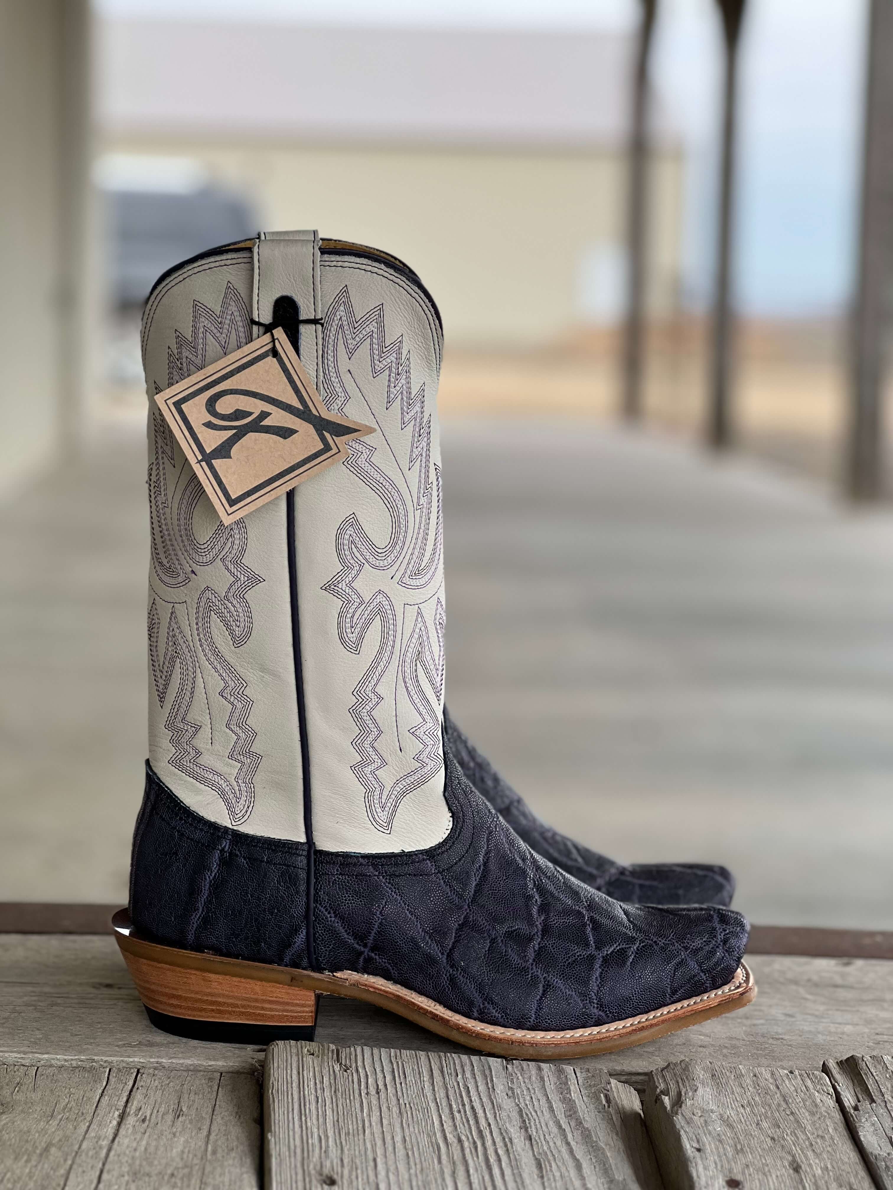 Fenoglio Boot Co. | Purple Vintage Elephant Boot - Image 2