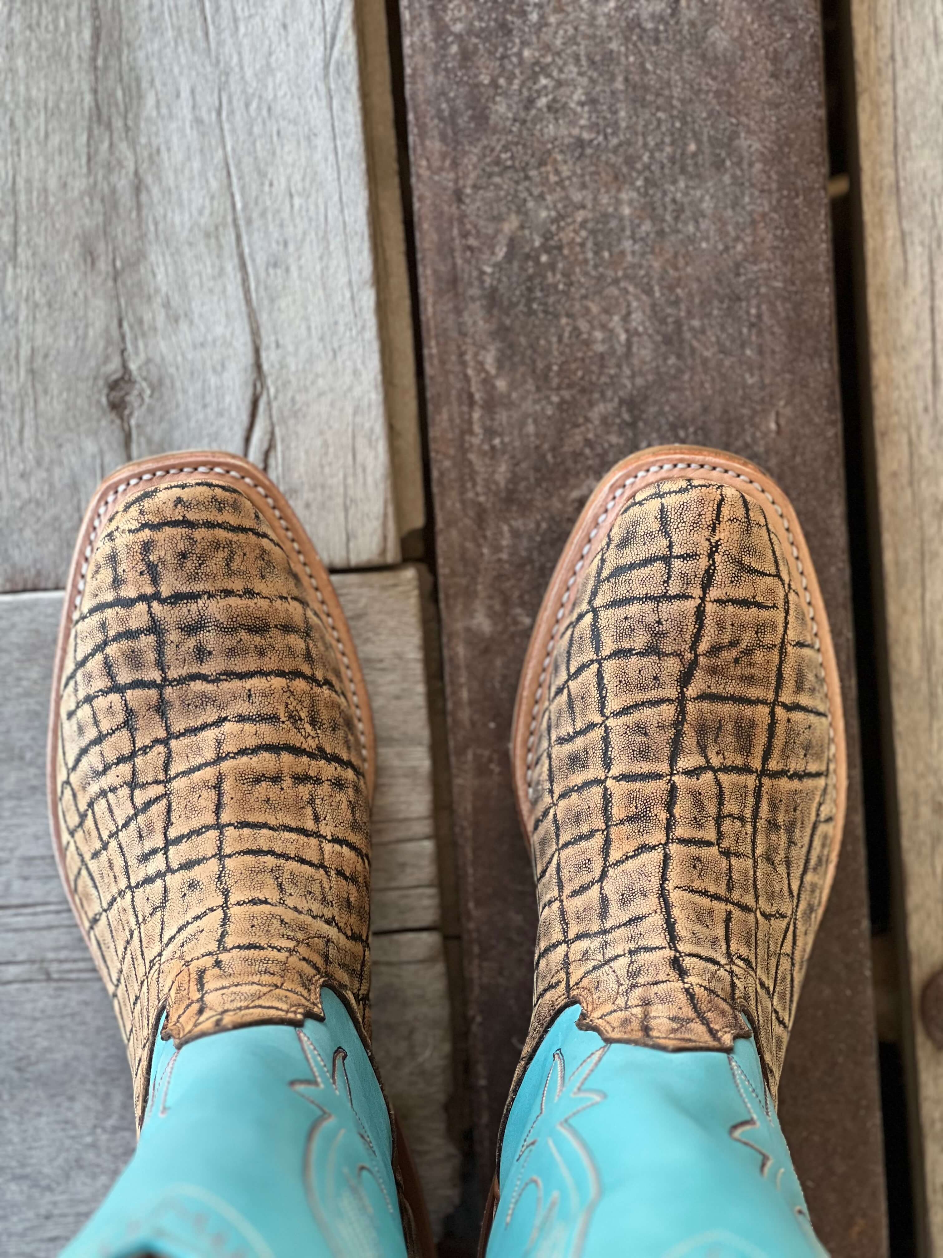 Fenoglio Boot Co. | Saddle Safari Elephant Boot - Image 3