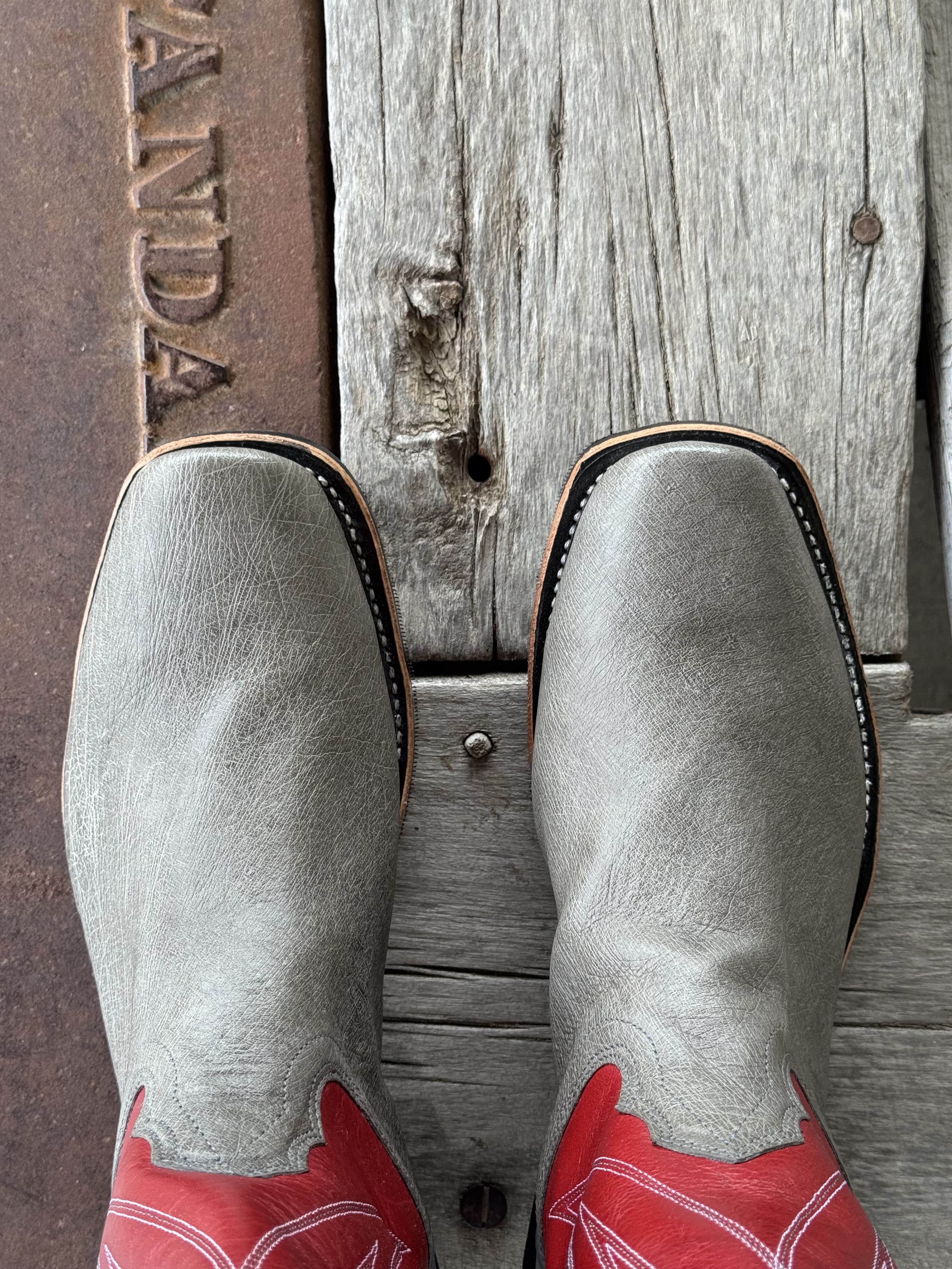 Fenoglio Boot Co. | Serpentine Smooth Ostrich Tall Top Boot - Image 3