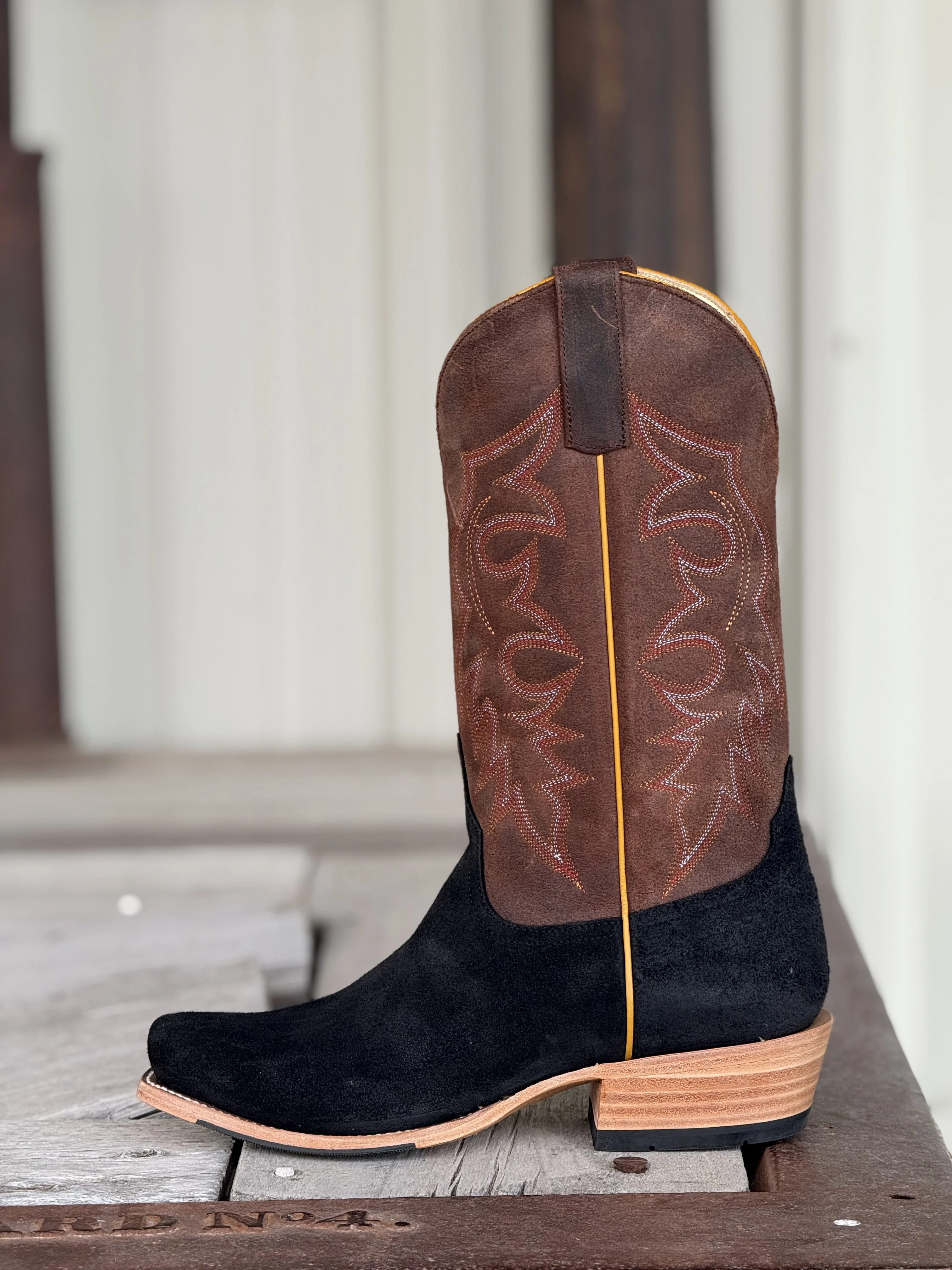 Horse Power Top Hand  | Black Oil Tan (Reversed) Boot - Image 2