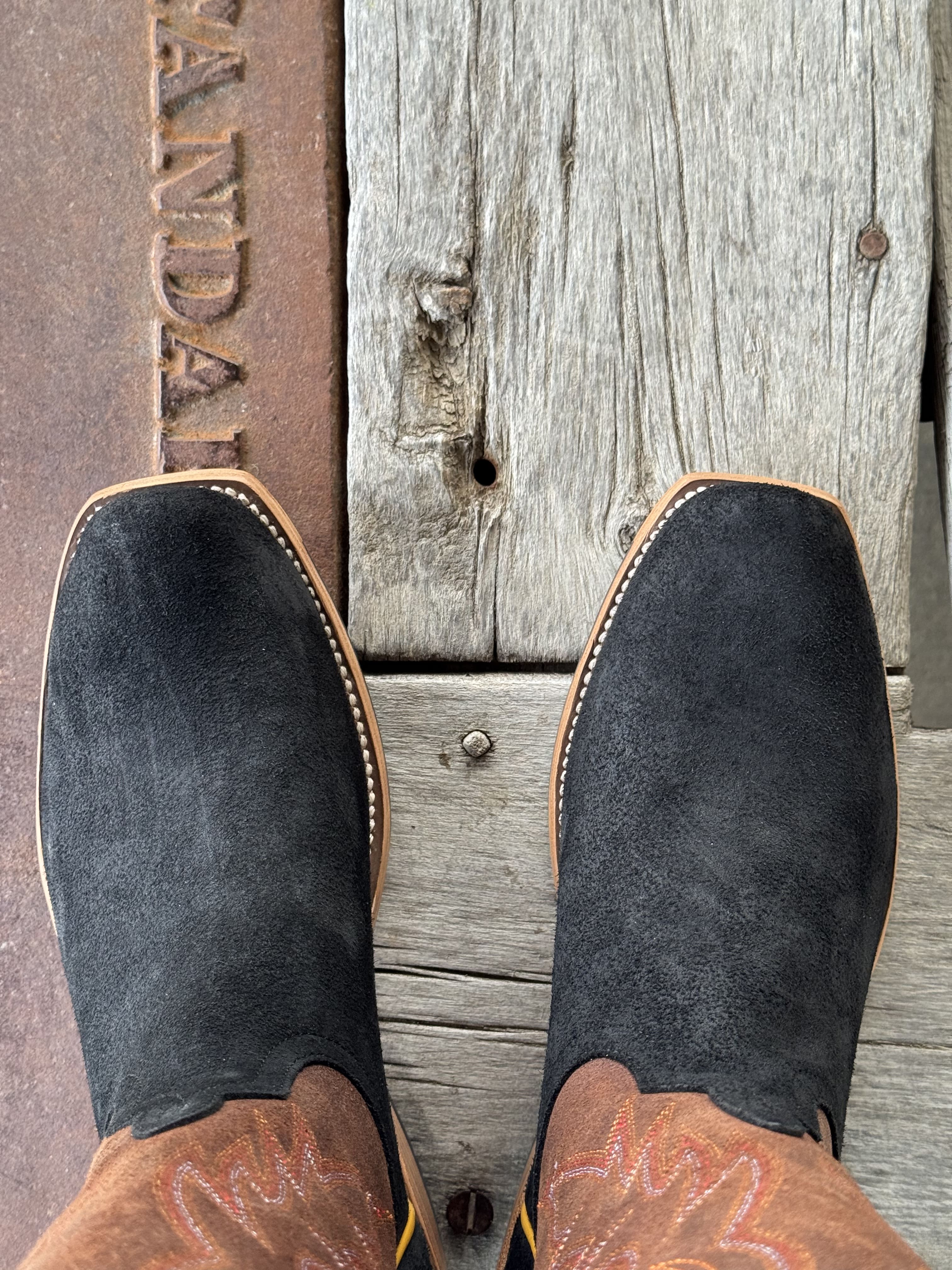 Horse Power Top Hand  | Black Oil Tan (Reversed) Boot - Image 3