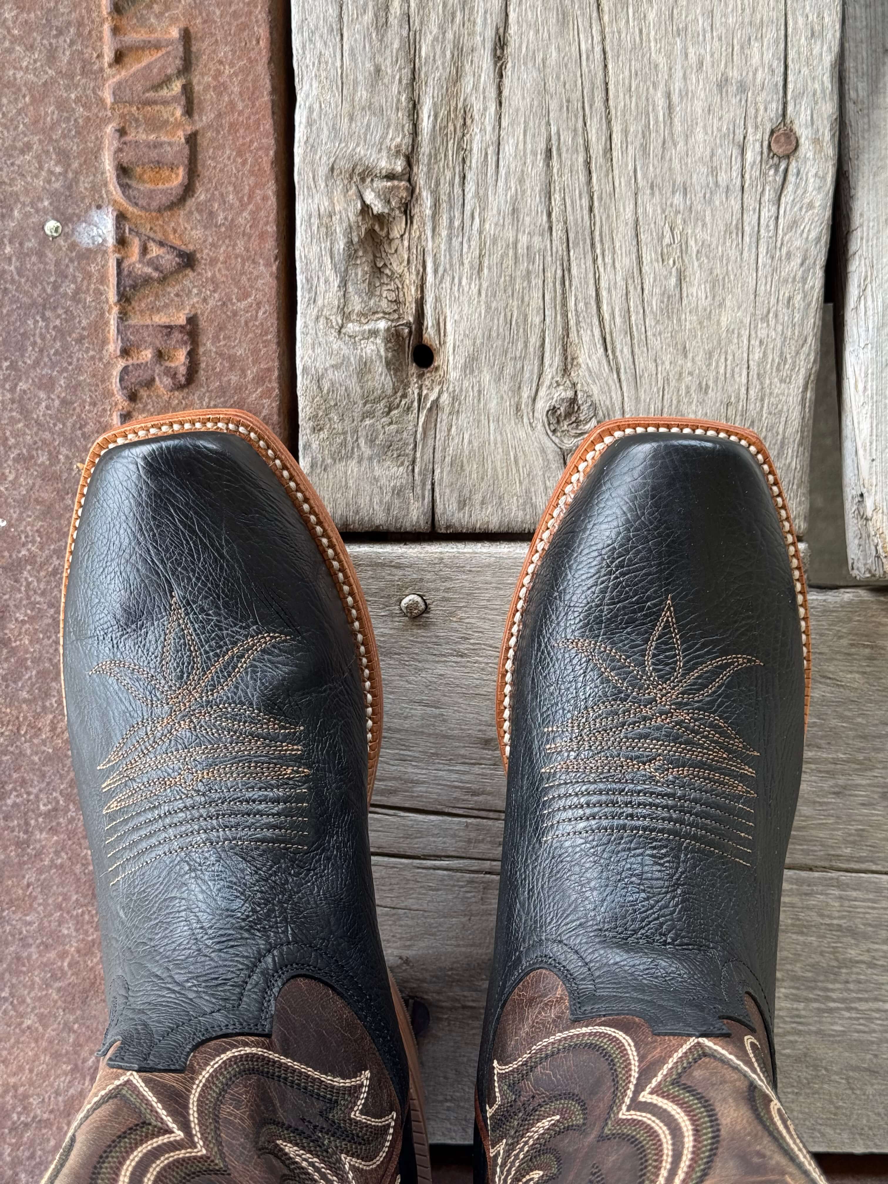 HYER Boot Co. | Riley Black Shrunken Calf Boot - Image 3
