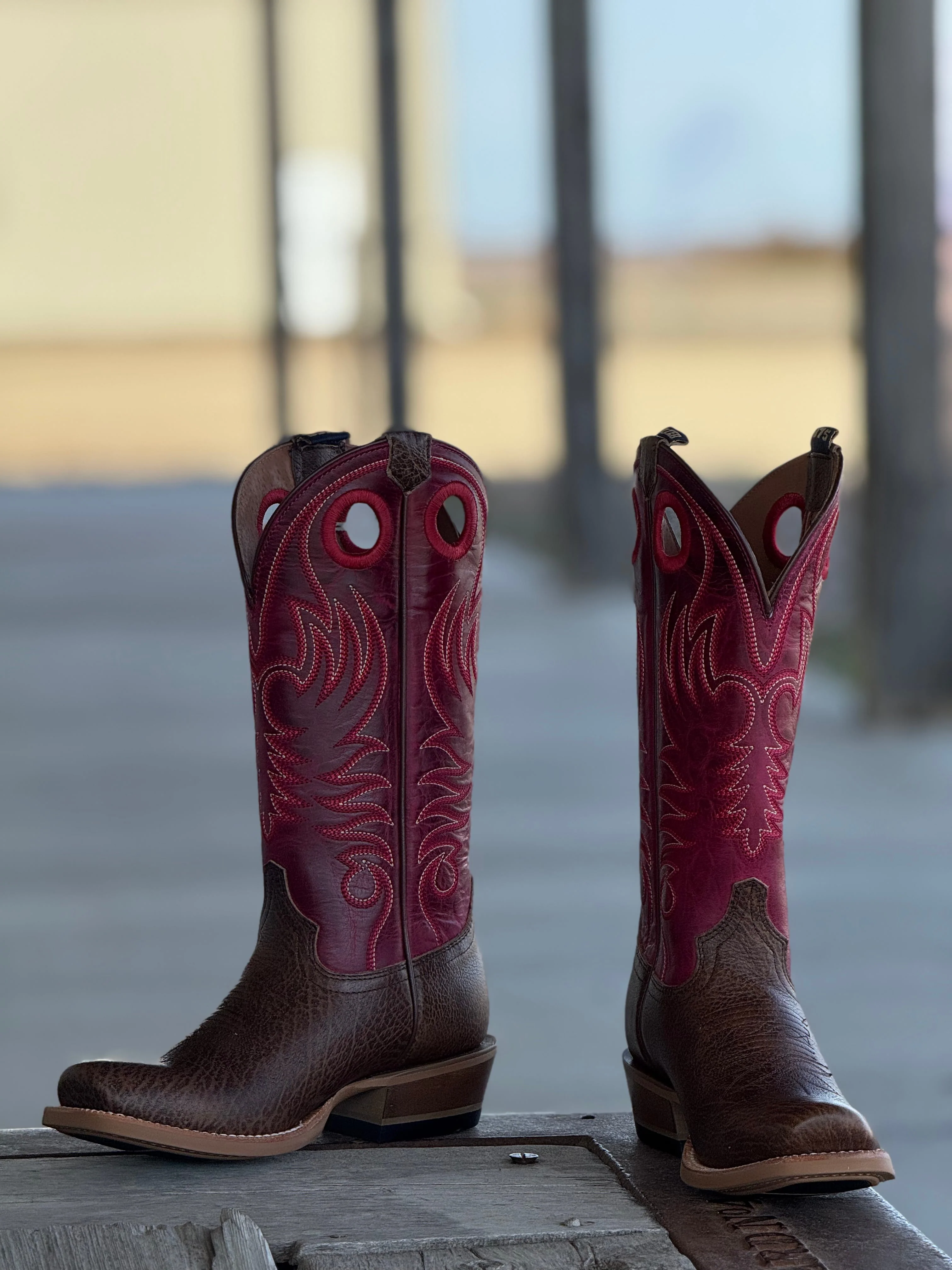 HYER Boot Co. | Sun City Tumbled Tan Cowhide Boot