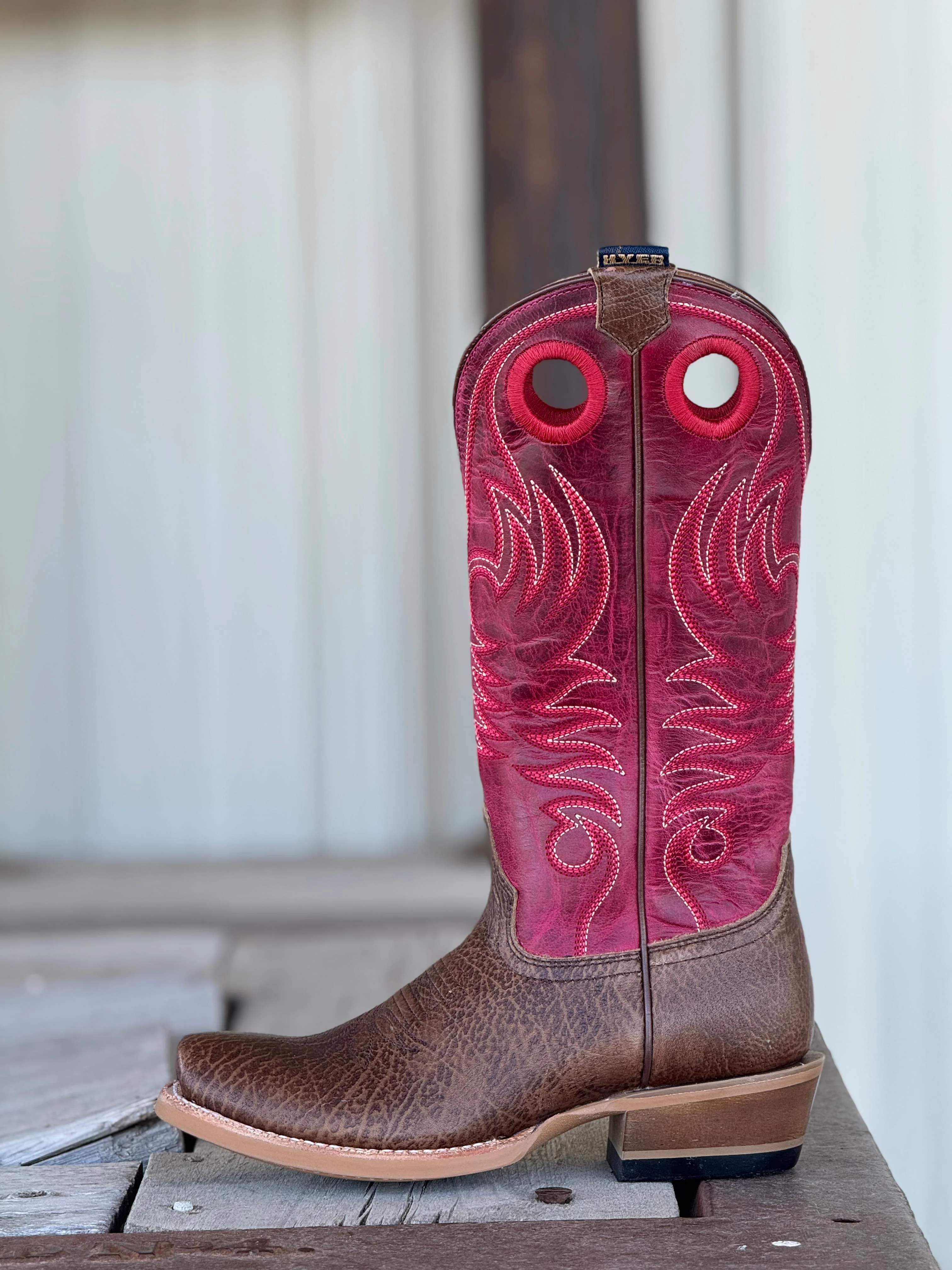 HYER Boot Co. | Sun City Tumbled Tan Cowhide Boot - Image 2