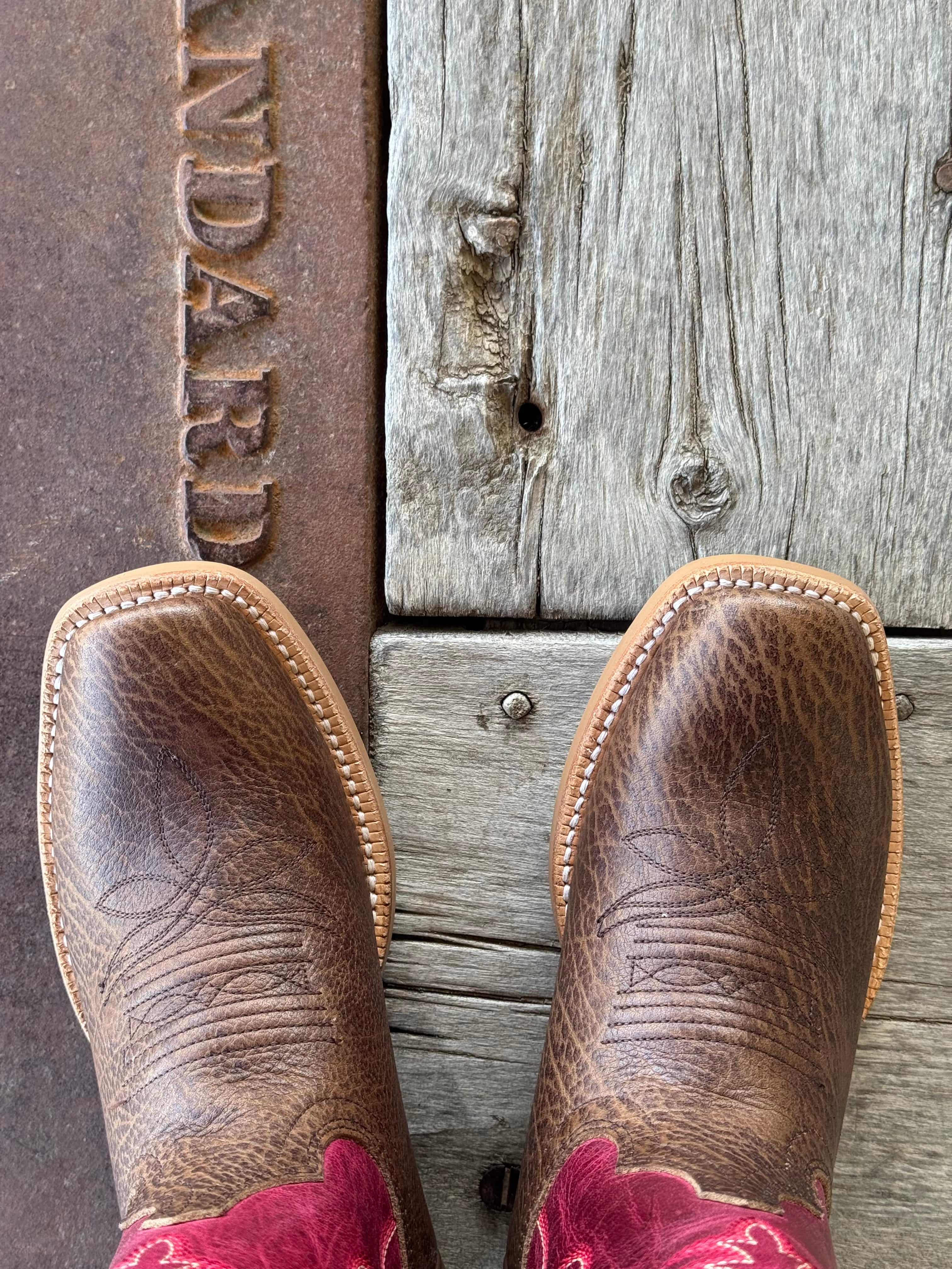 HYER Boot Co. | Sun City Tumbled Tan Cowhide Boot - Image 3