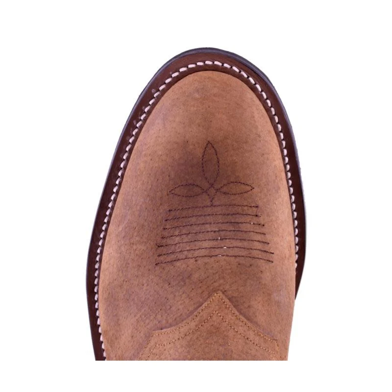 Olathe Boot Co. | Brown Oiled Pig DayHand Boot - Image 3