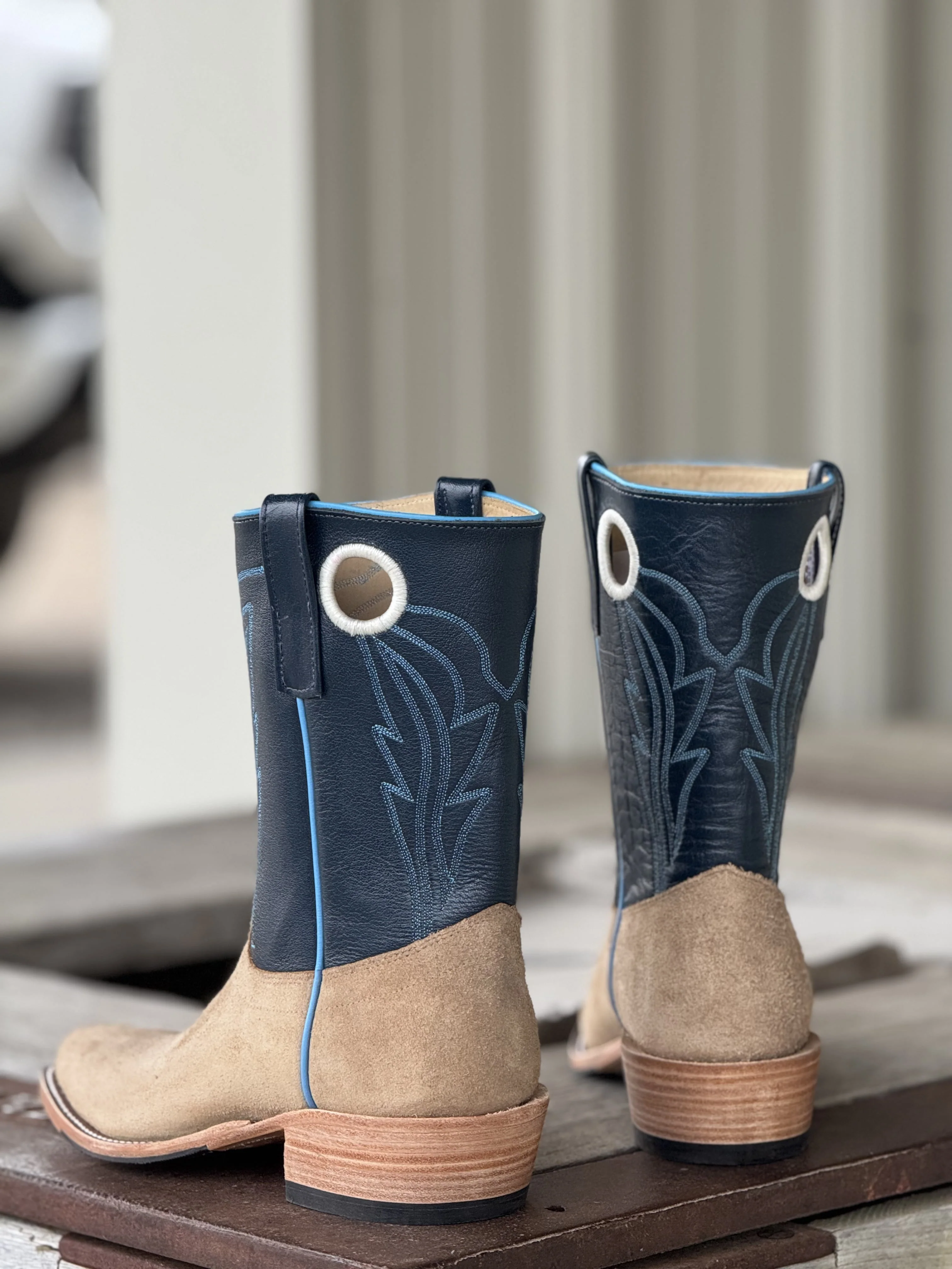 Olathe Boot Co. | Mesquite Beeswax Roughout 10" Boot - Image 2