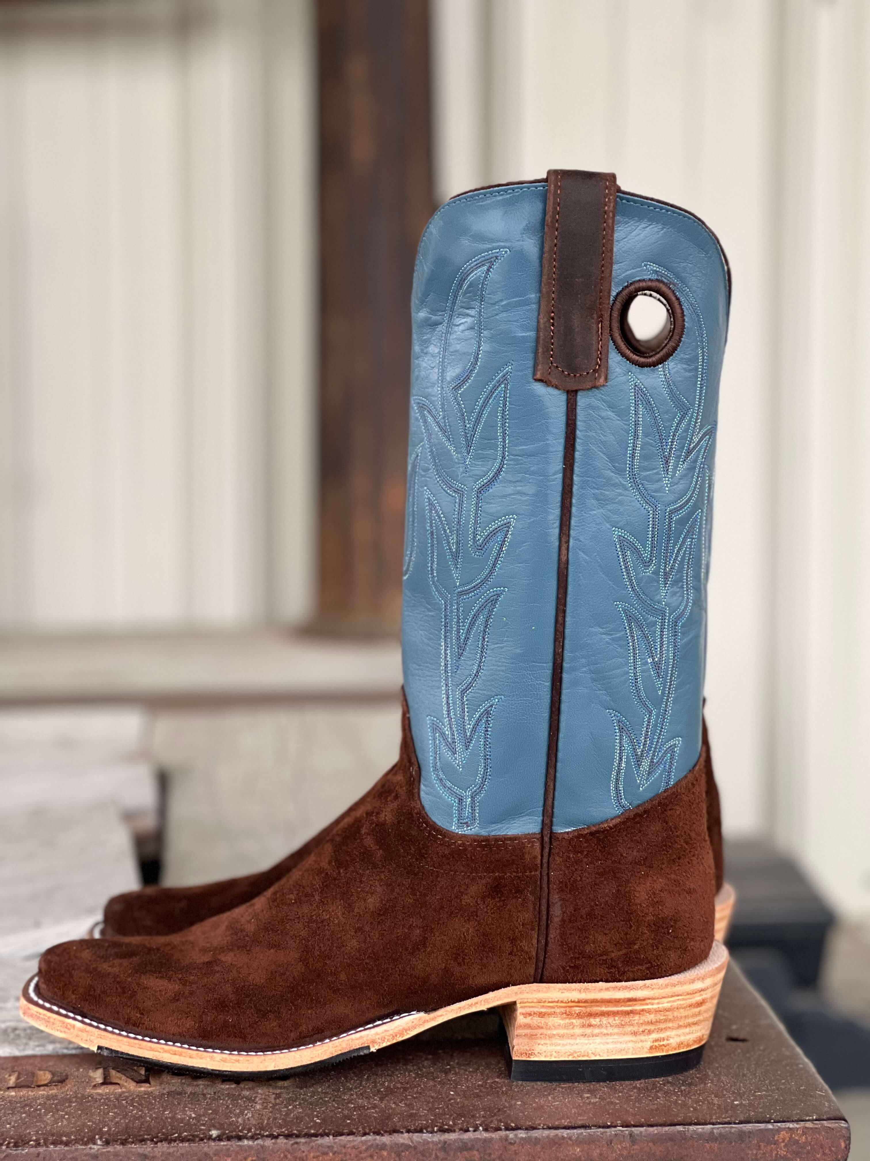 Olathe Boot Co. | Raiz Waxy Kudu KS Toe Boot CLOSEOUT SIZES - Image 2