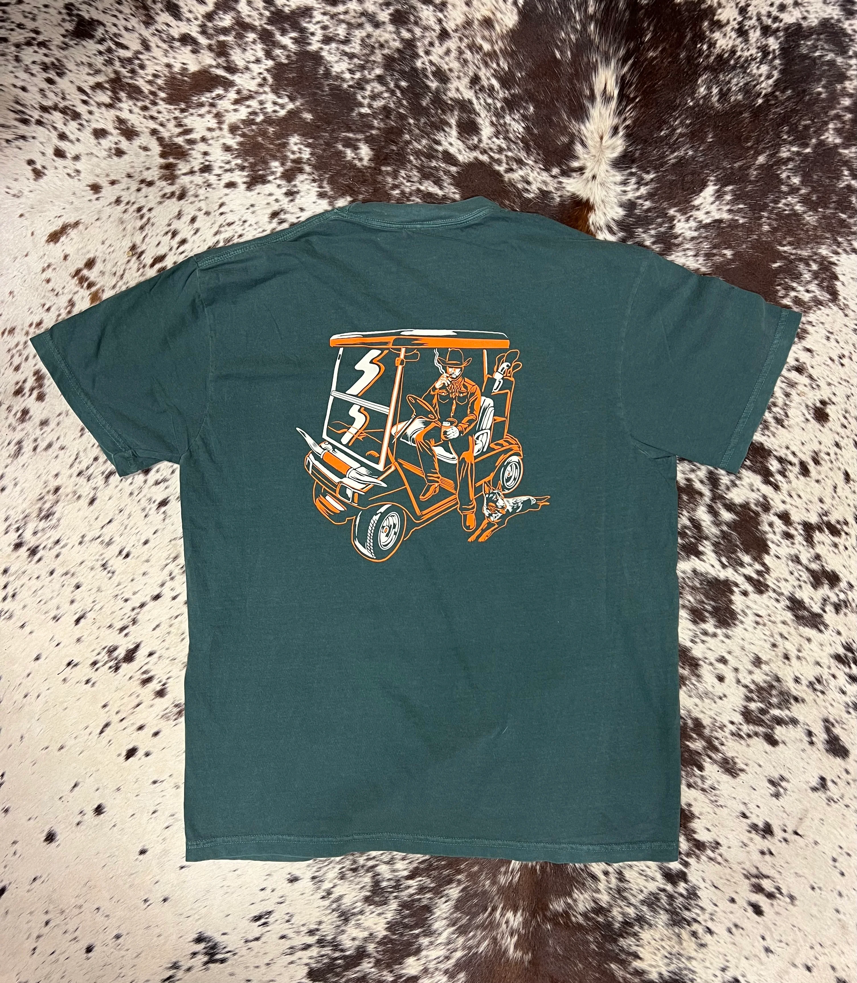 Outpost Dog at the Turn Pocket T-Shirt - Image 2