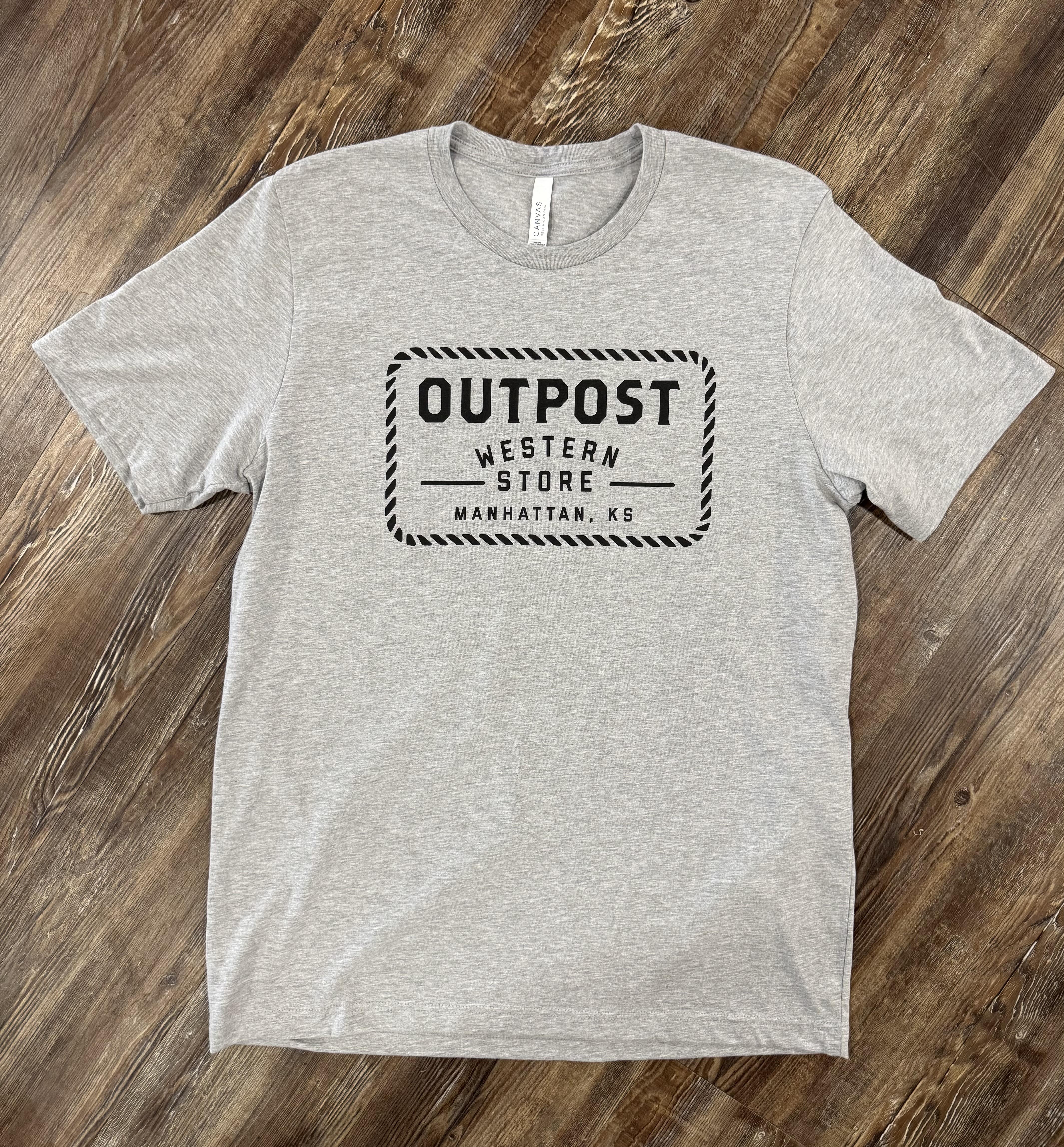 Outpost Logo Grey T-shirt
