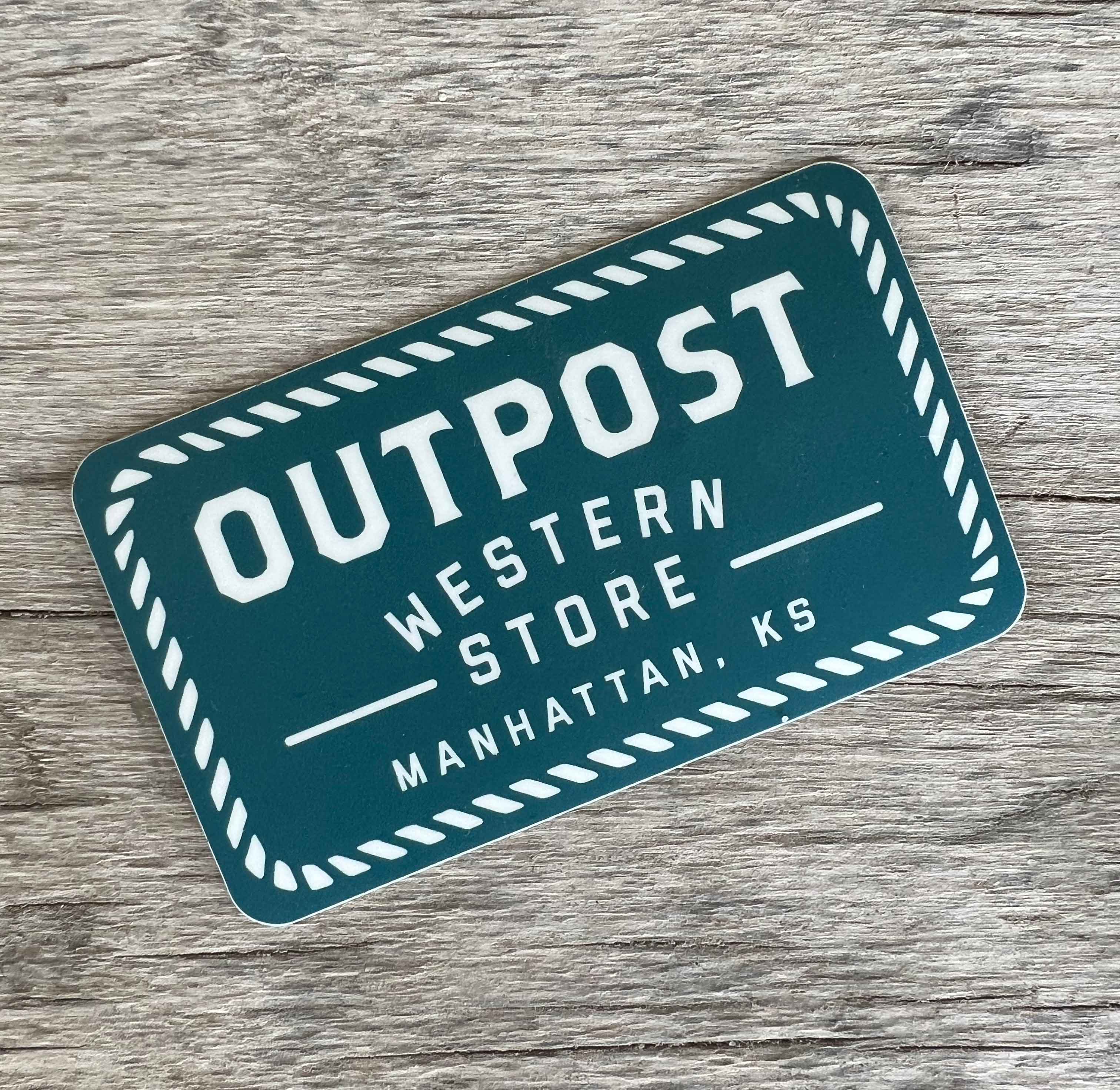 Outpost | Logo Sticker - Image 5