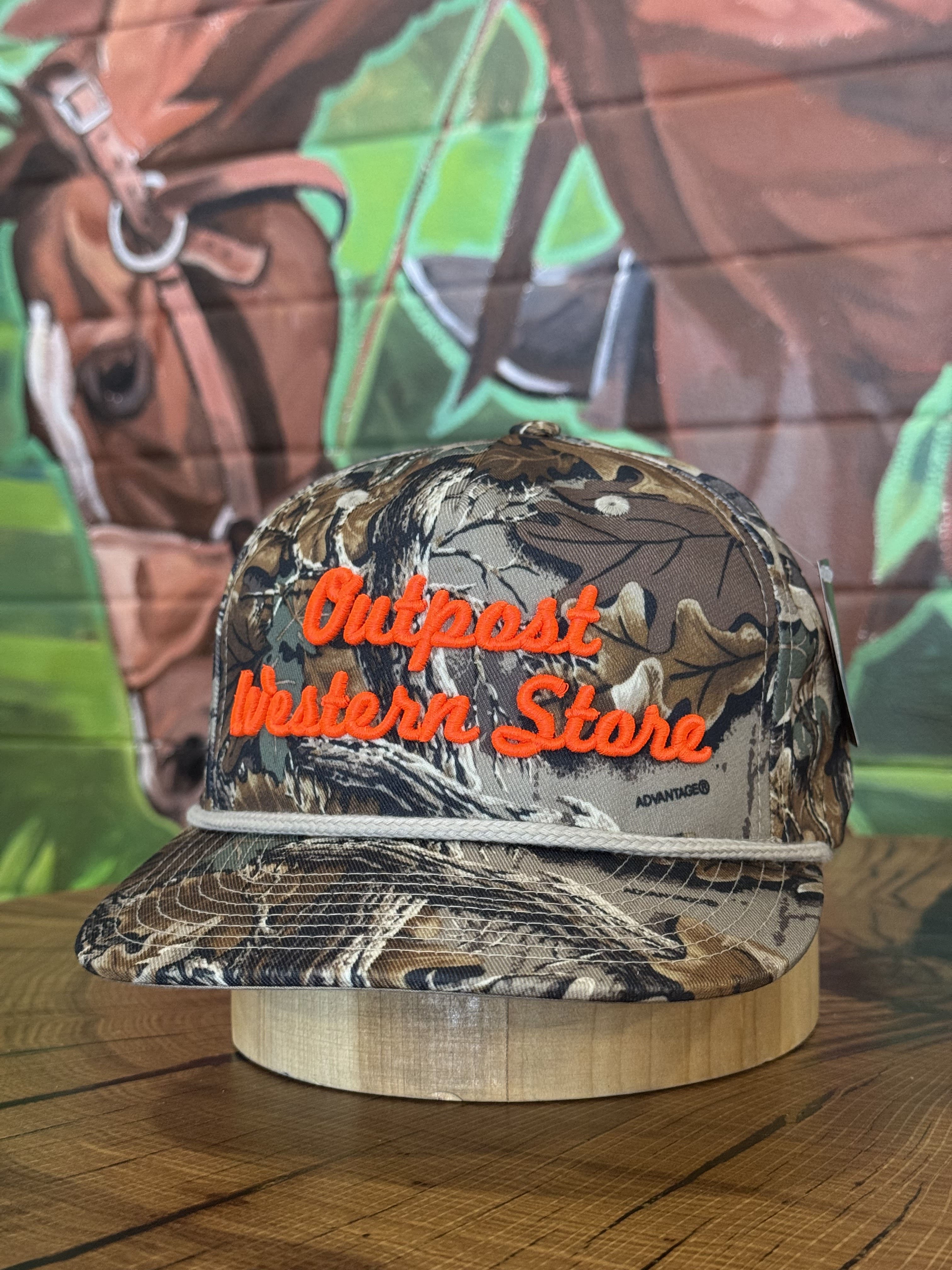 Outpost Script Richardson 256 Camo Rope Cap
