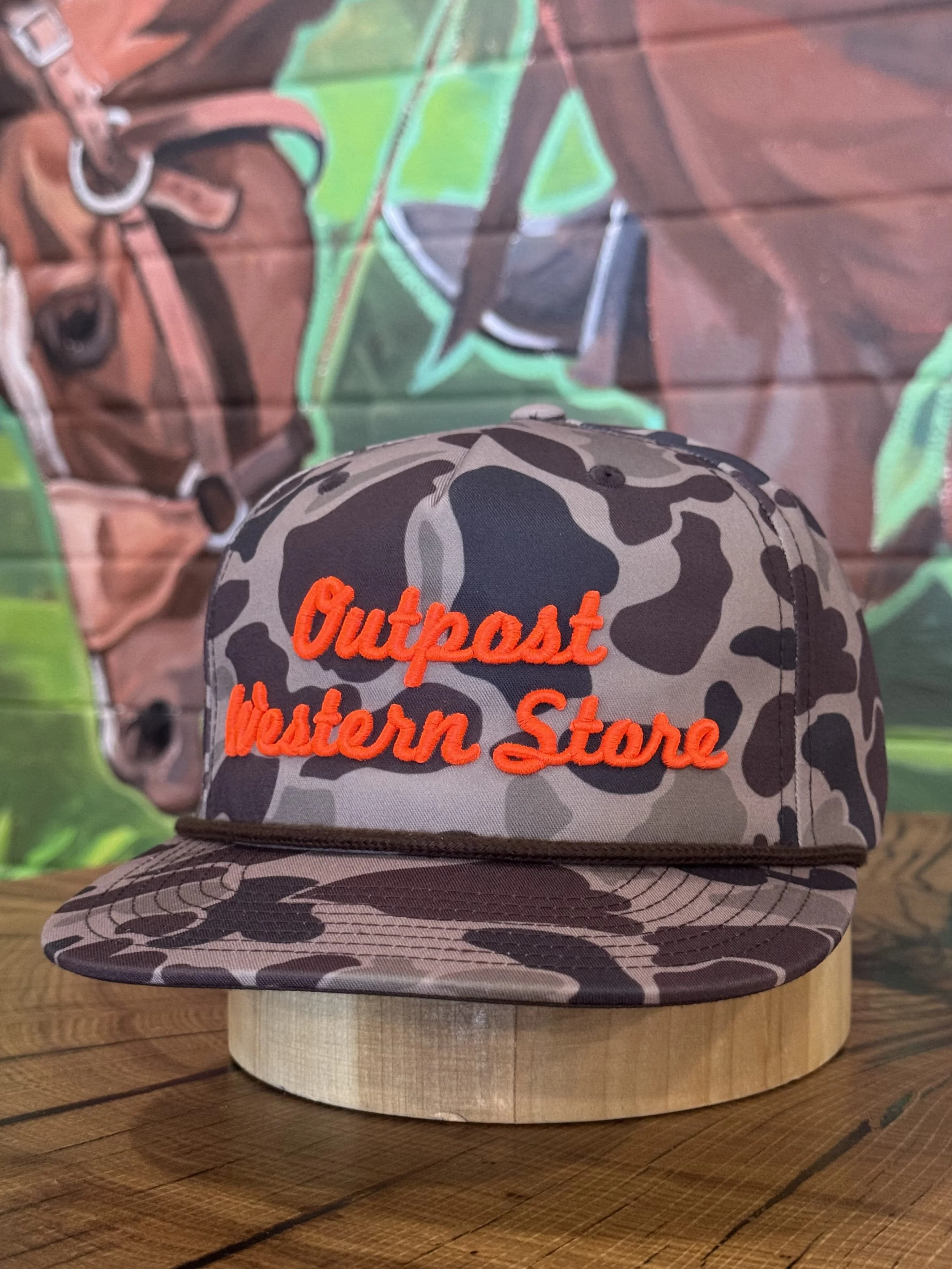 Outpost Script Richardson 256 Camo Rope Cap - Image 2
