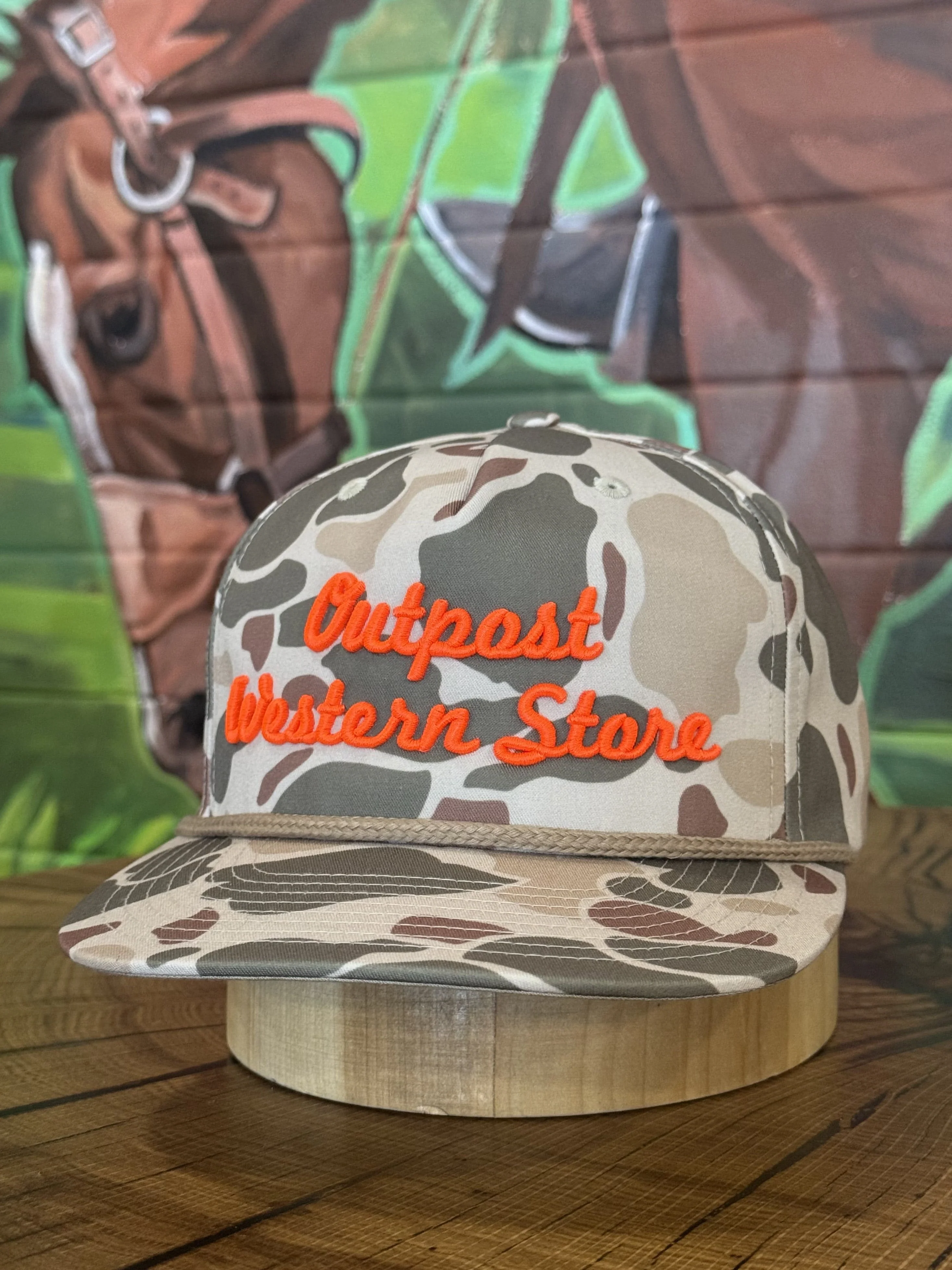 Outpost Script Richardson 256 Camo Rope Cap - Image 4
