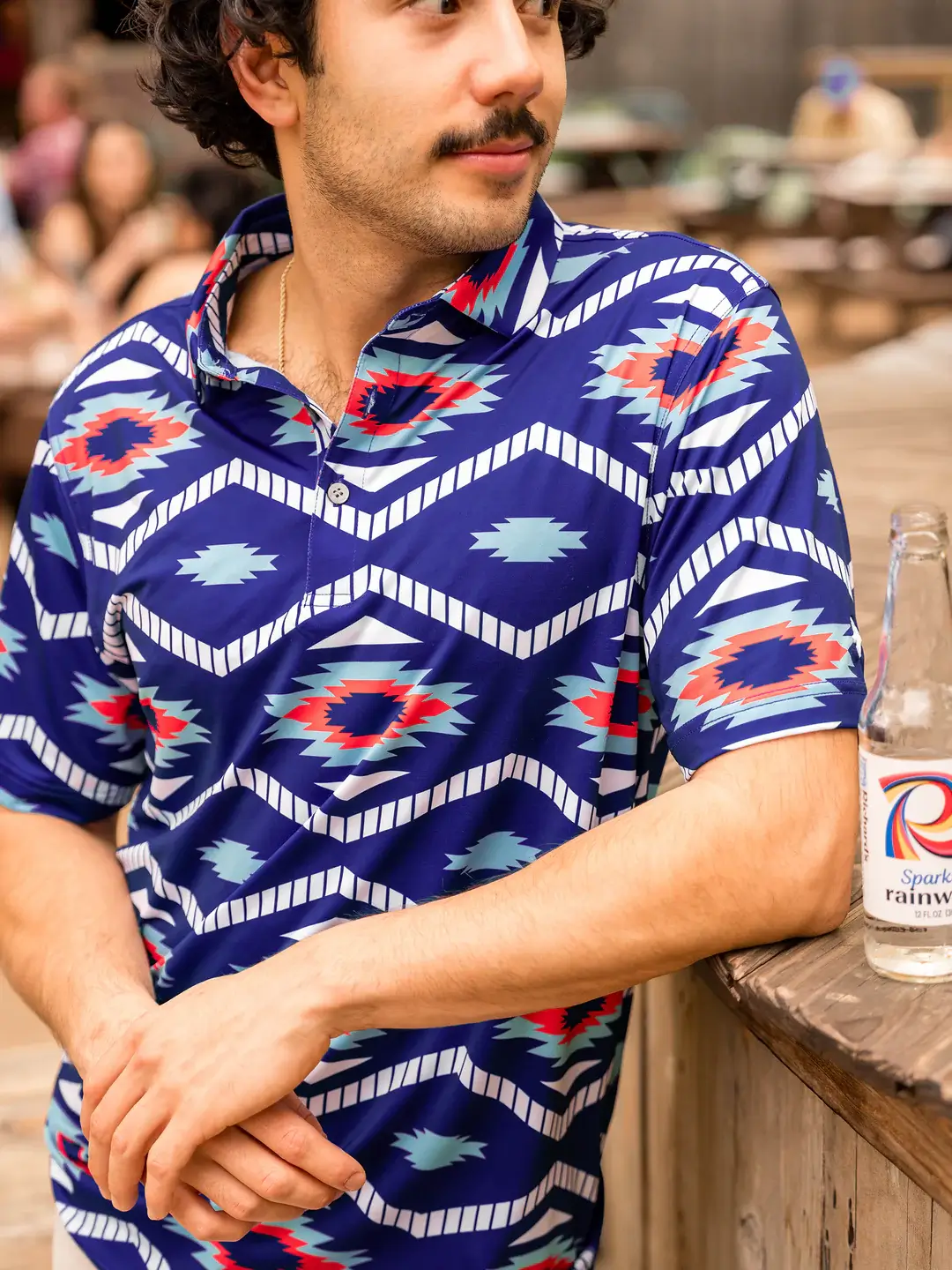 Raised by Coyotes | Santa Fe Polo Shirt - Image 2