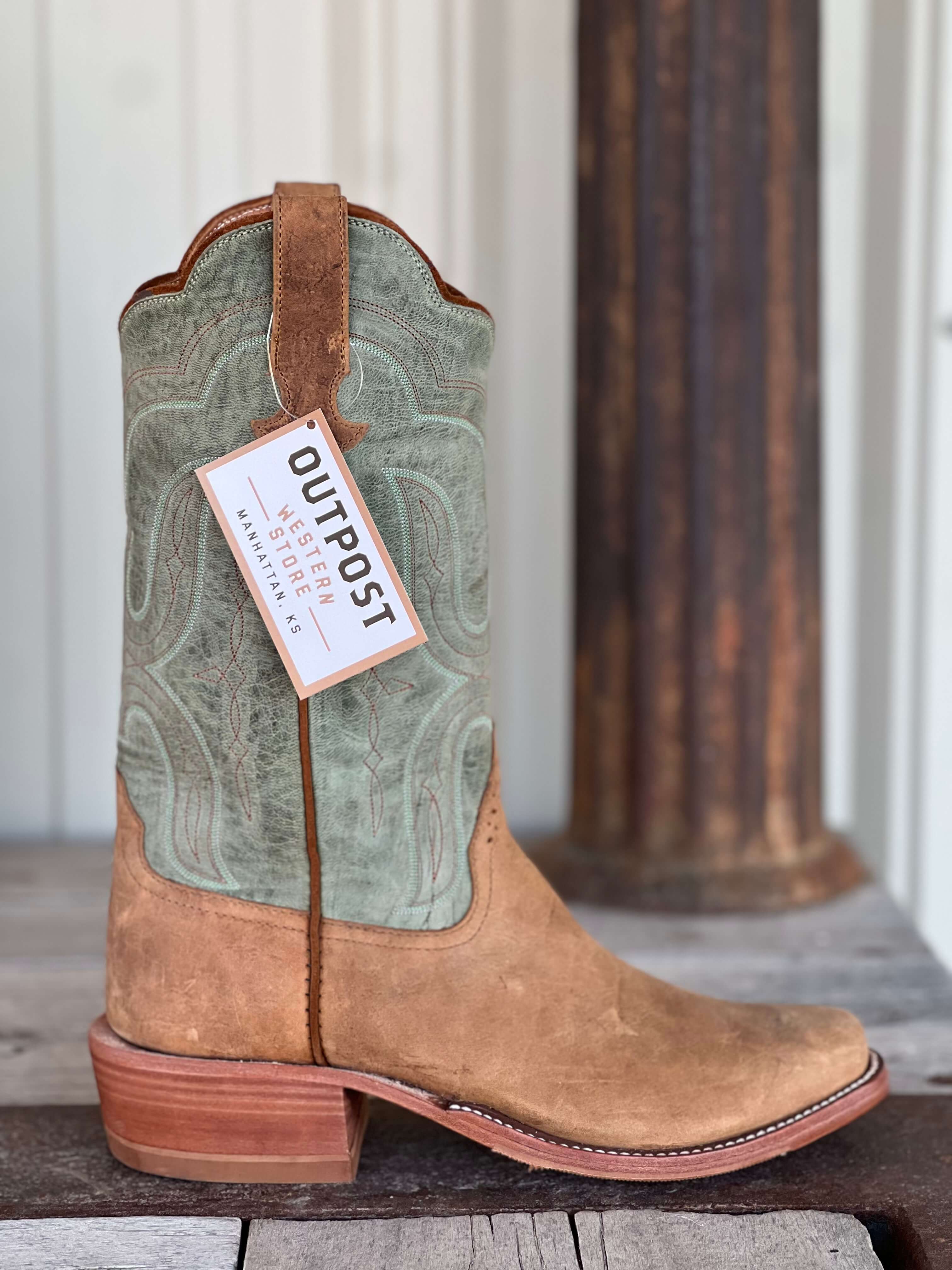 Rios of Mercedes | Natural Brahma Bison Boot - Image 2
