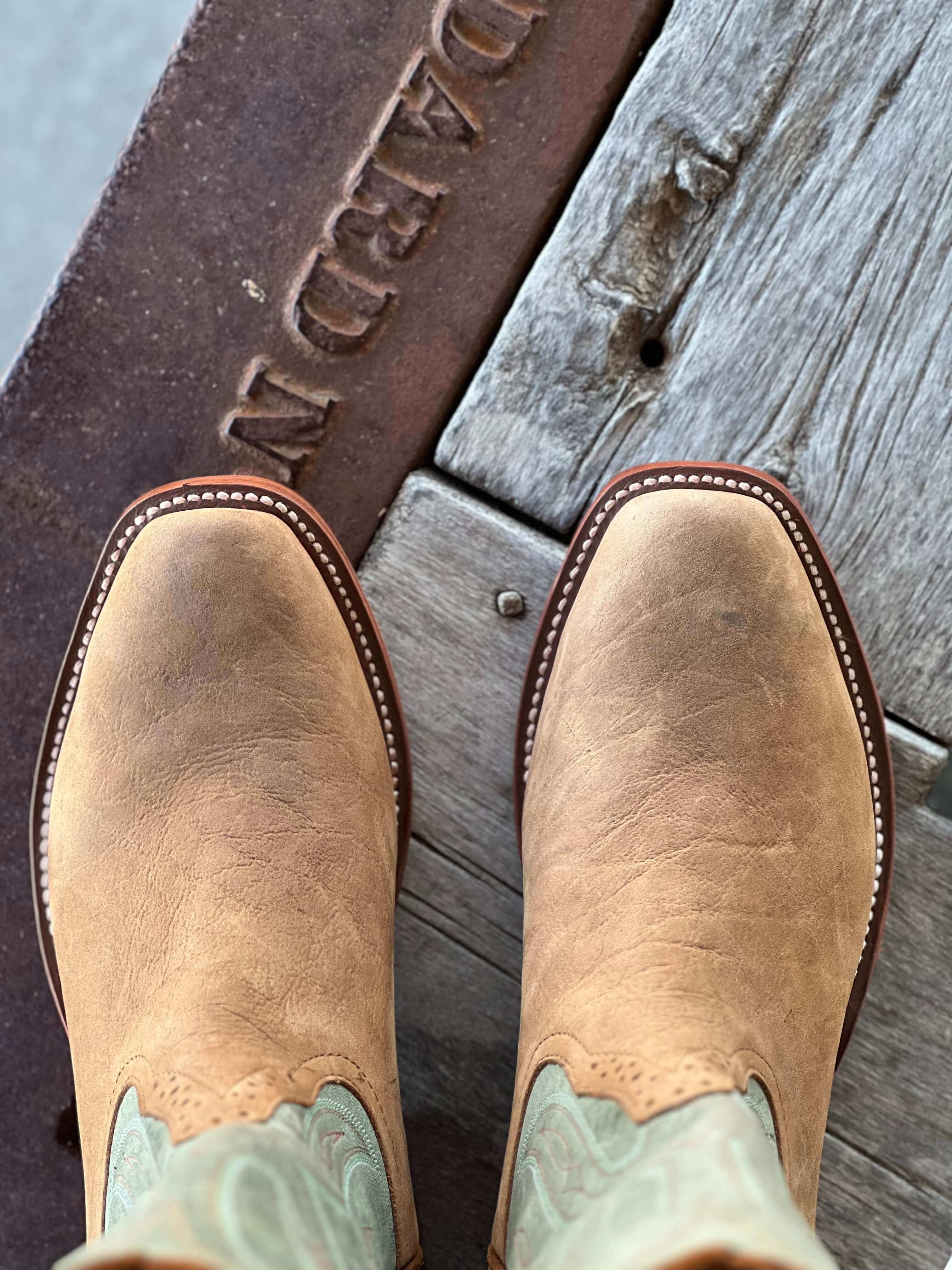 Rios of Mercedes | Natural Brahma Bison Boot - Image 3