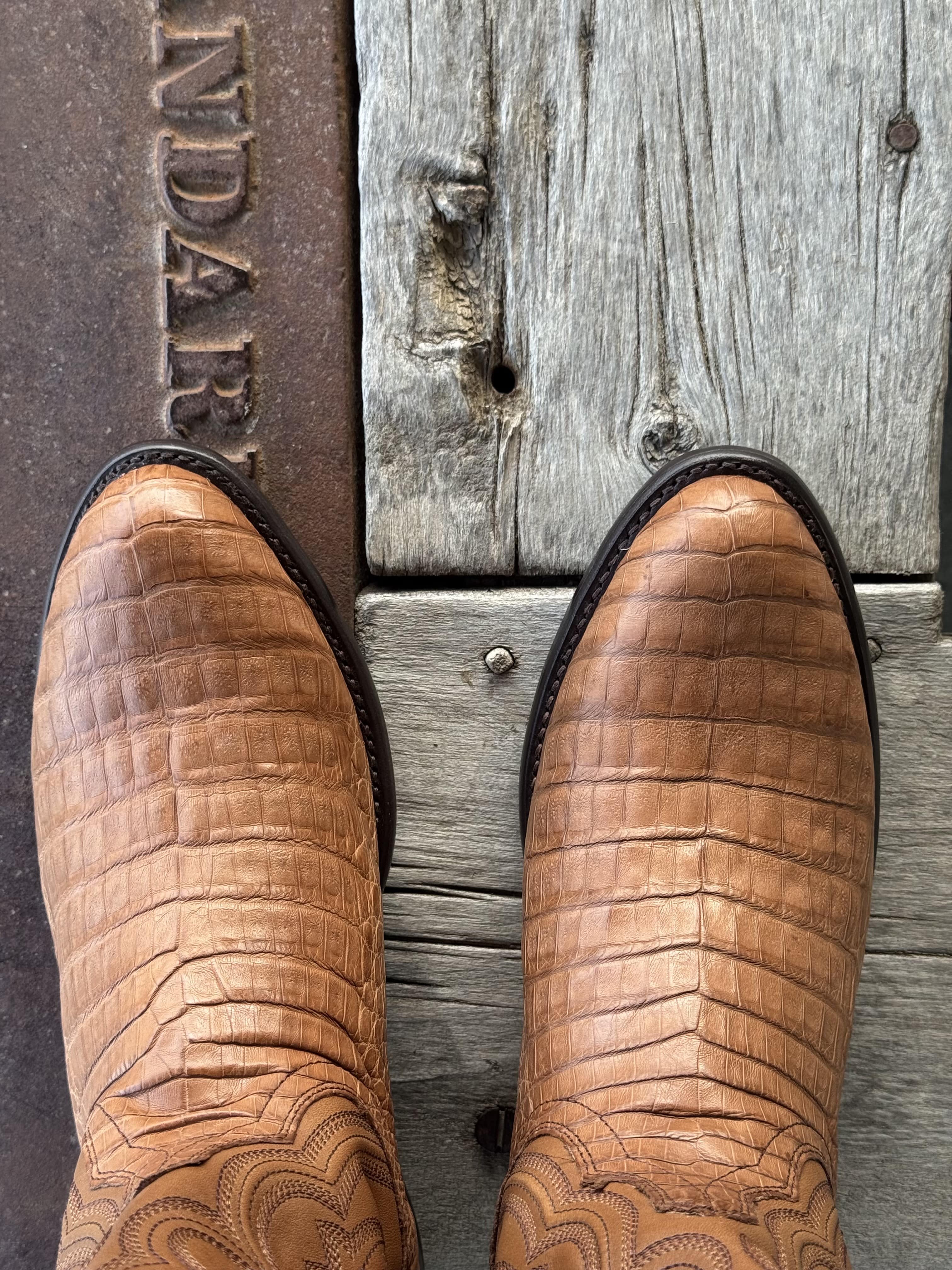 Tecovas | The Dillon II Caiman Caramel Boot - Image 3