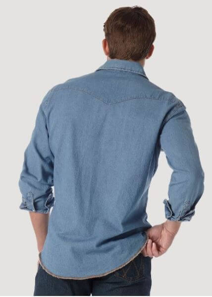 Wrangler | Denim Western Workshirt LS Shirt - Image 2
