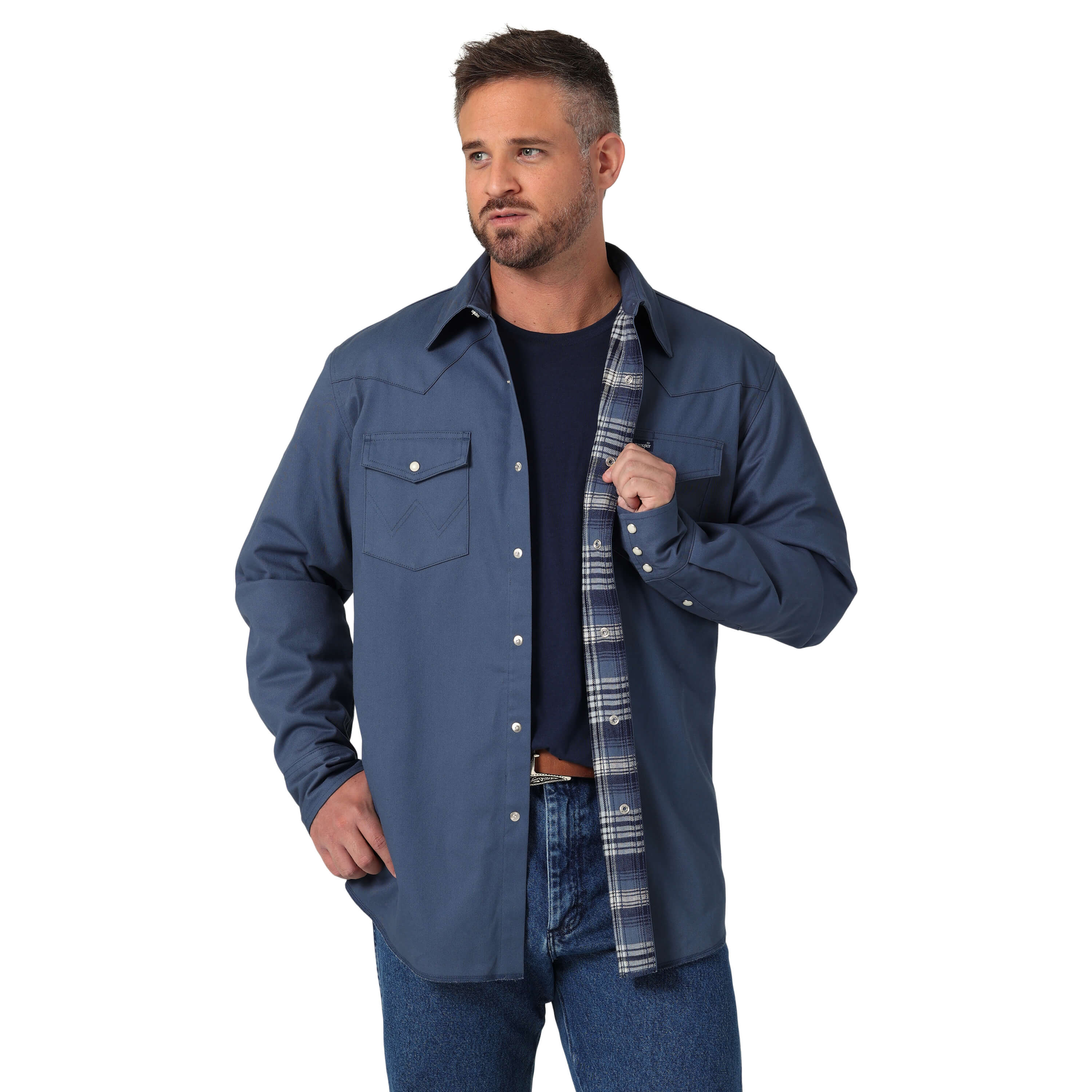 Wrangler | Flannel Lined Work Shirt