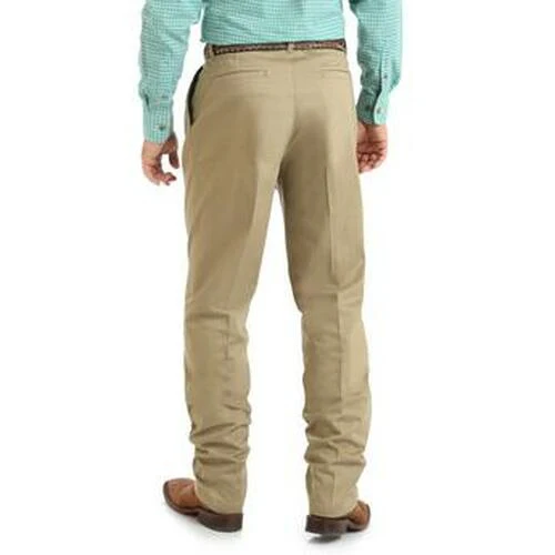 Wrangler | Khaki Riata Pleated Front Dress Pant - Image 3
