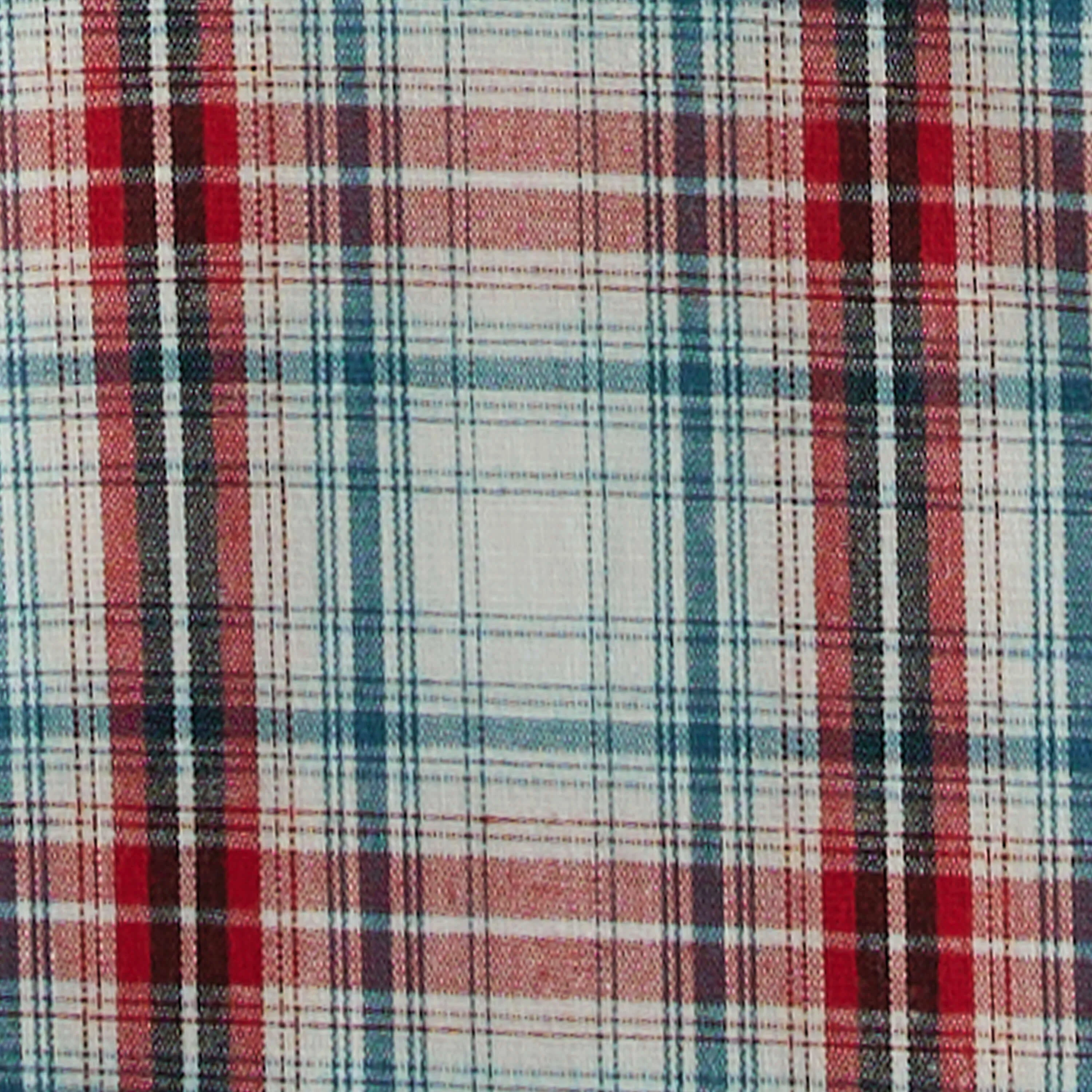 Wrangler | Wrinkle Resist Classic Fit Red Plaid LS Shirt - Image 3