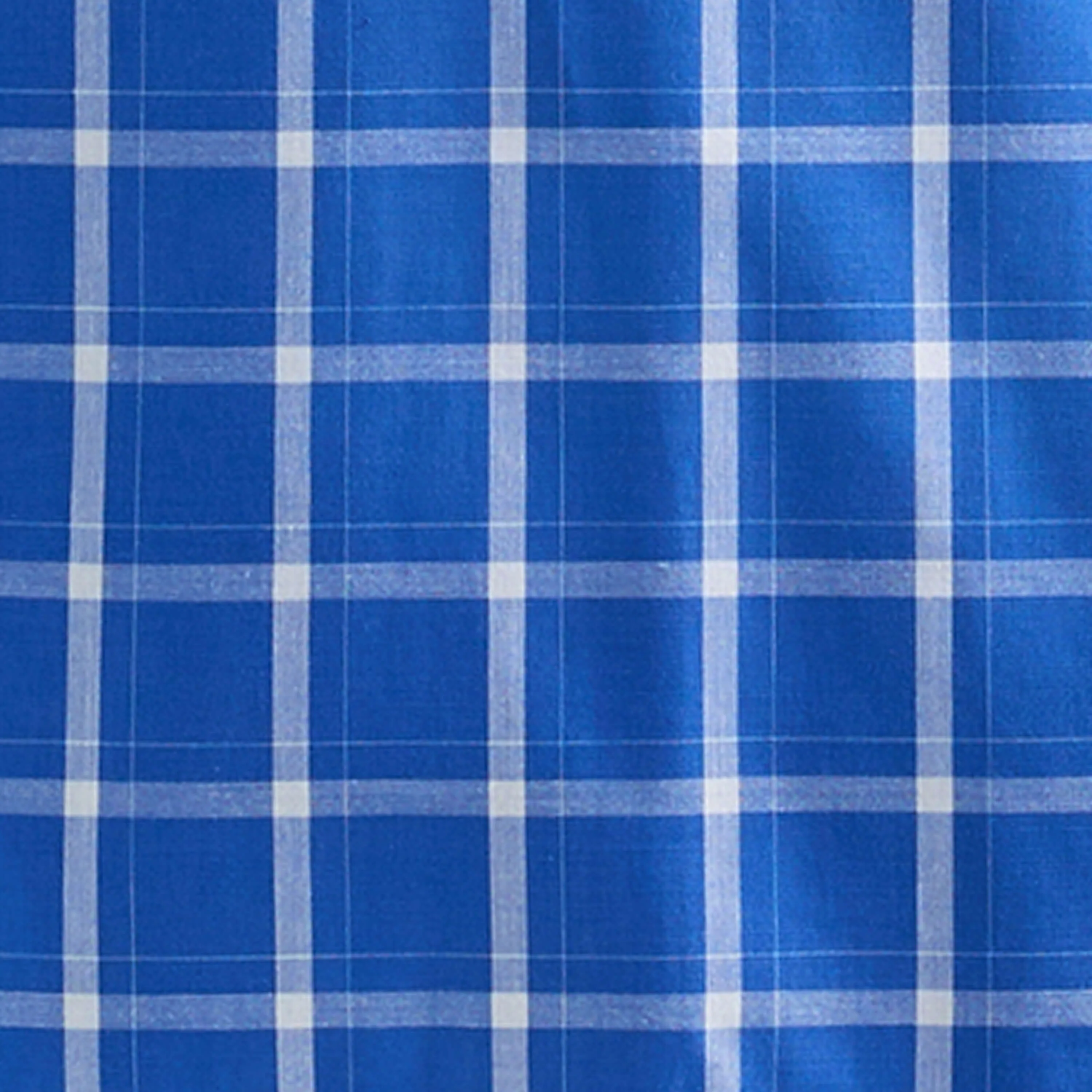 Wrangler | Wrinkle Resist Cool Blue Plaid SS Shirt - Image 3